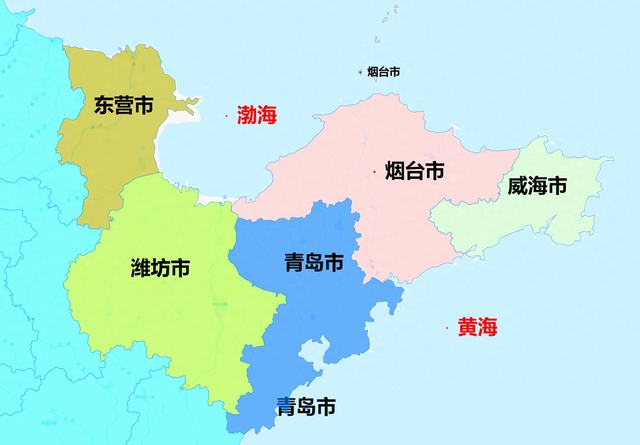 山东形状最“曲折”的地级市，独占1/3海岸线，兄弟城馋哭了