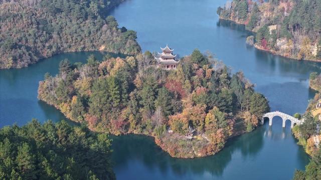 冬日觅清幽!长顺杜鹃湖成短途游热门打卡地