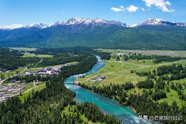 新疆与俄罗斯交界有个地方，风景绝美不输瑞士，被誉为神的花园