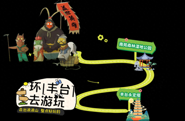 跟着浪浪山小妖怪游丰台