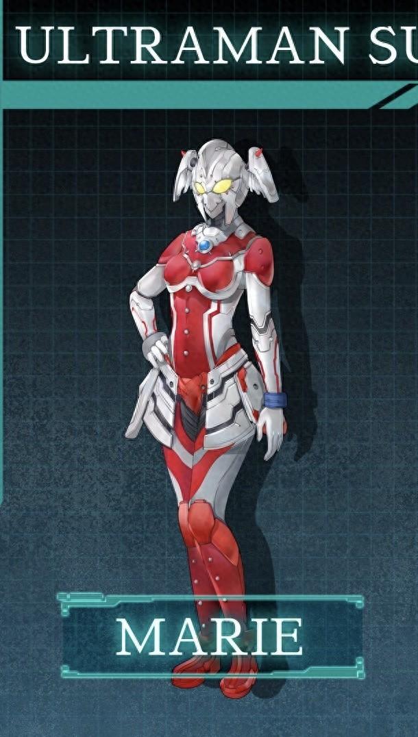 奥特曼之玛丽图片大全（三个新的机甲奥特曼）