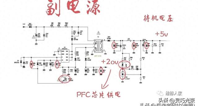 电视机红灯亮但黑屏（家里老电视开不了机）