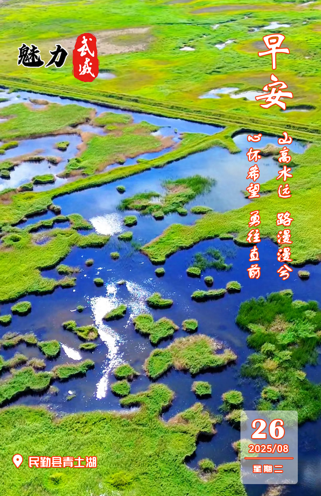 魅力武威丨民勤县青土湖