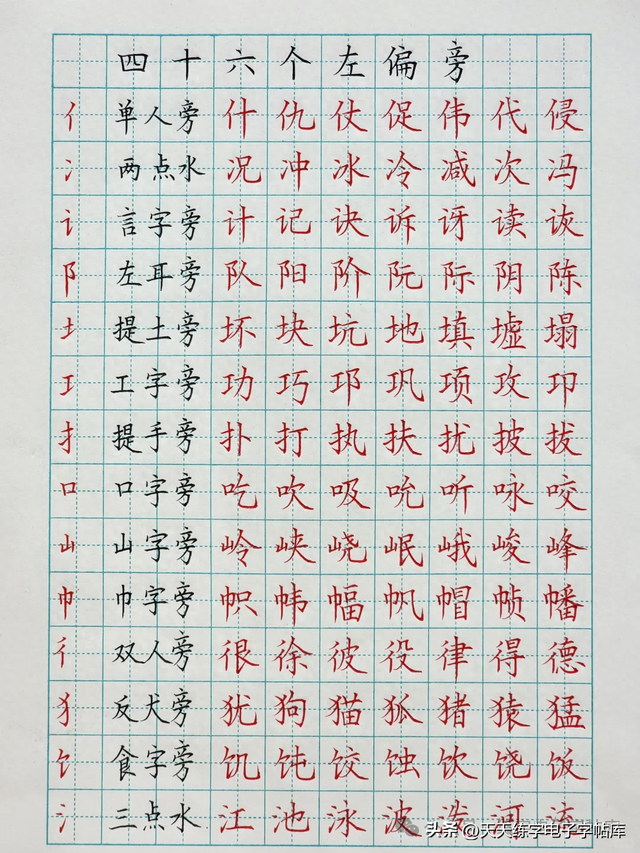 左怎么读左生字读音以及介绍（46个左偏旁全）