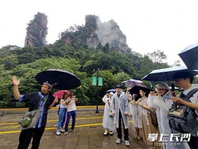 张家界重庆对开始发“周末高铁”，重庆网络达人探秘张家界