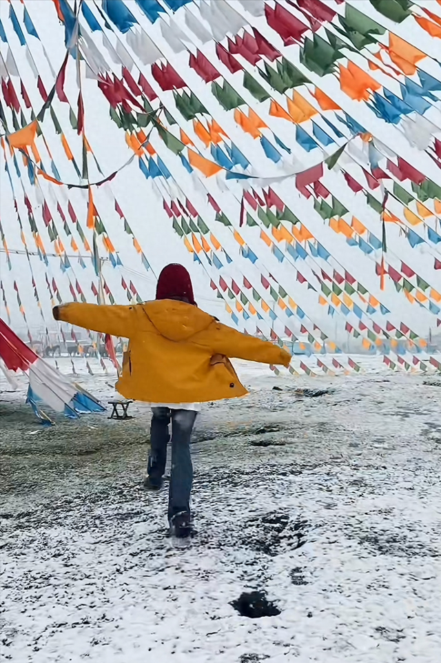 八月的祁连山，下了一场“冬天的雪”