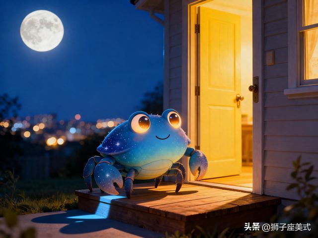 巨蟹座注意！月亮正在为你铺一条回家的路