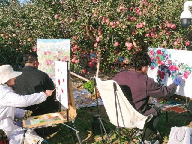 来自全省各地的美术家齐聚蓬莱用笔墨绘就文旅融合仙境美景