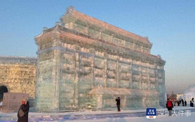 深圳罗湖口岸惊现哈尔滨？这冰雪的浪漫谁懂啊