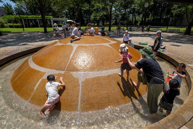 （外代一线）日本东京：炎炎夏日