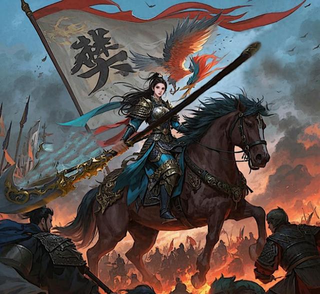 54个超厉害女将，组成一副扑克牌，王兰英穆桂英樊梨花各是啥牌？