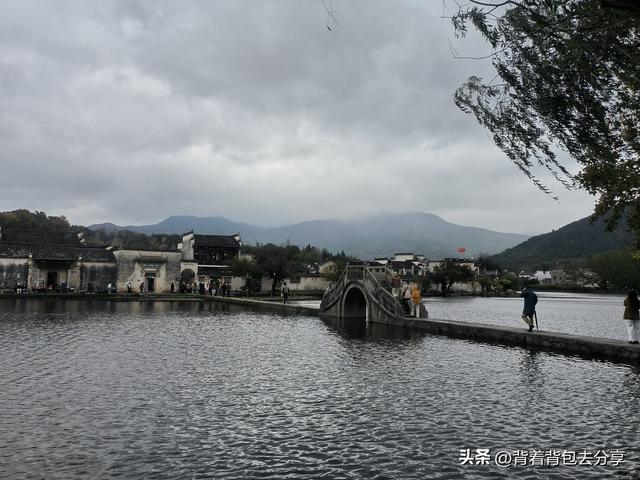 世界文化遗产，徽派建筑特色景观，被誉为中国画里的乡村•宏村