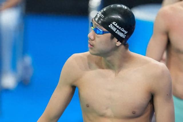 张展硕赢得全运会男子200米自由泳冠军