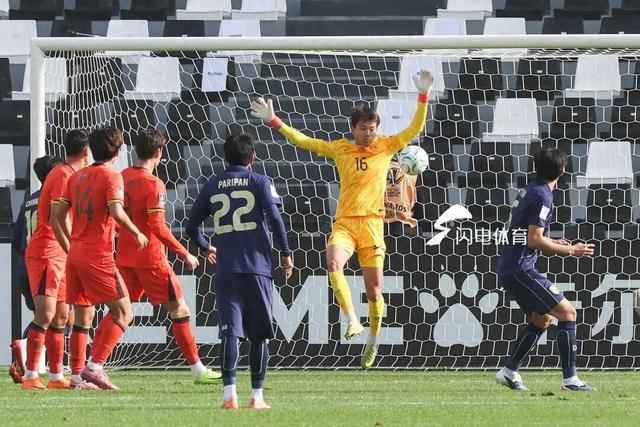 12年来首次出线！U23亚洲杯国足0-0泰国队
