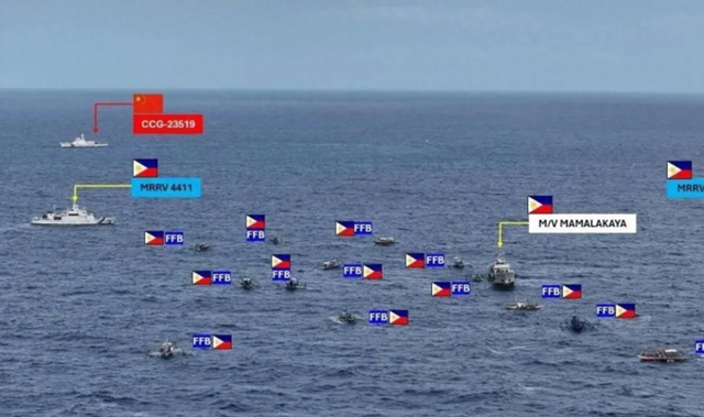 菲持刀威胁中方，美国也上场了，南海混合战升级，中方没有退路