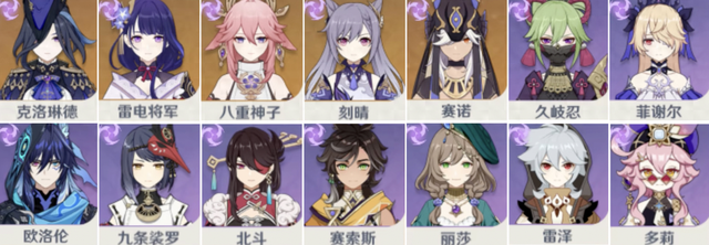 挖矿小子攻略（原神雷系全角色大盘点）