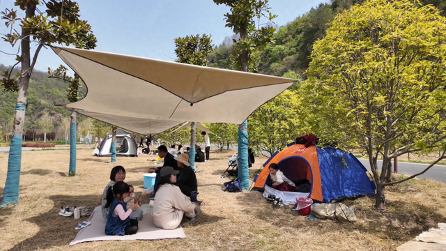 郧西县天河口湿地公园生态美景引客来