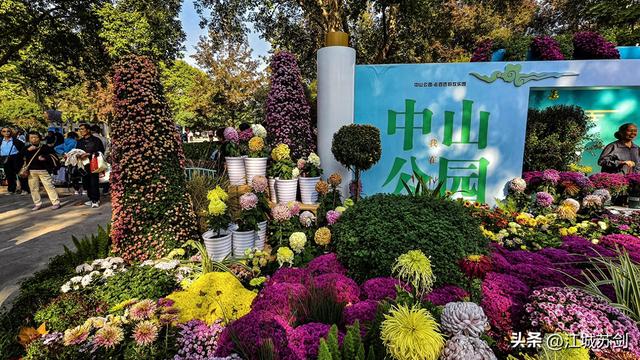 中山公园的秋，是写给武汉的一首诗