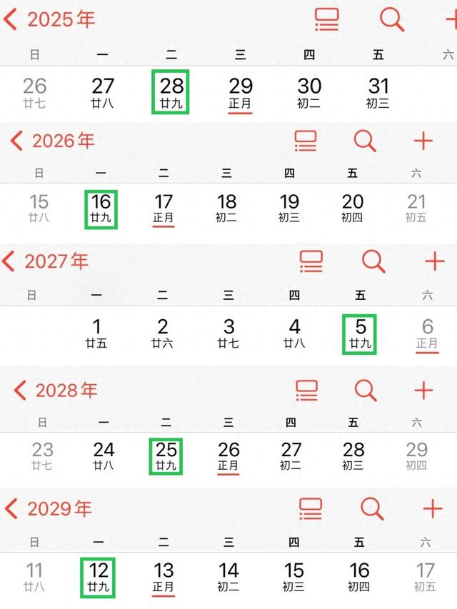 除夕夜是哪一天（今年除夕是年二十九）