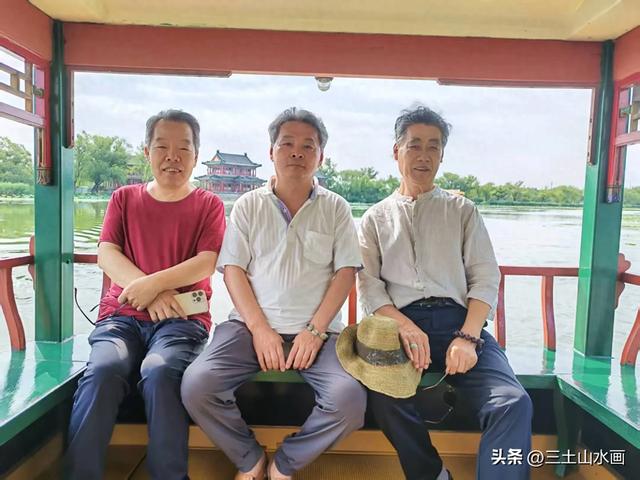 北京皇家园林书画研究会颐和园赏荷花