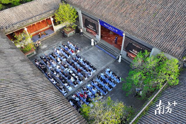 珠海百年古村上演光影盛会
