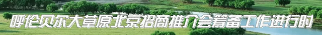 雪原递柬！呼伦贝尔大草原北京招商推介会11日启幕