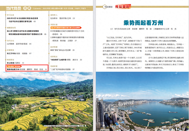 何以重庆｜乘势而起看万州