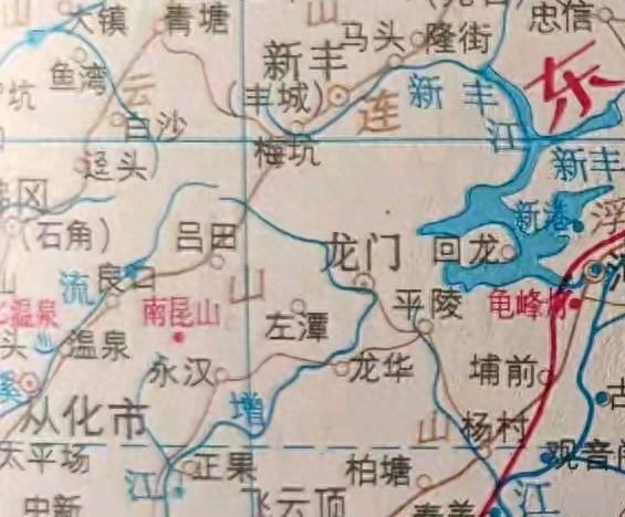 广东龙门县的南昆山
