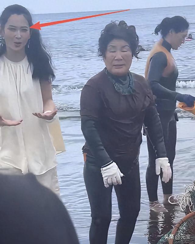 54岁汪峰陪35岁森林北去济州岛玩 森林北帮运海螺