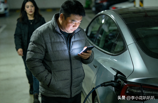 邻居天天蹭我充电桩，我没吵，直接锁桩去自驾游，24天后他哭了