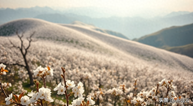 别只去千山！鞍山万亩野生梨花杏花正满开，少有人知免门票！