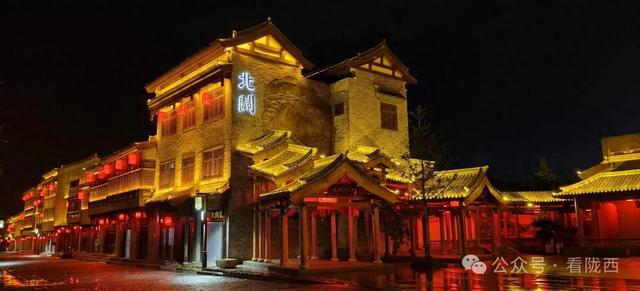 【图观陇西·新视角】雨夜的北关正街