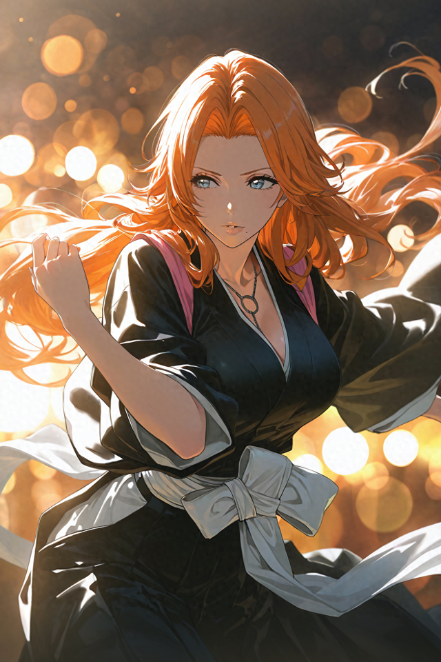 火影忍者松本乱菊（动漫壁纸死神Bleach松本乱菊）