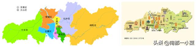 湖南长沙，四大古镇