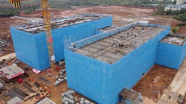 华容区半导体产业园建设驶入“快车道” 1号研发楼10月底封顶