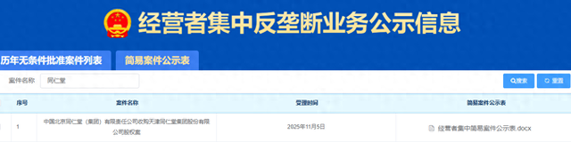 北京同仁堂集团收购天津同仁堂新进展！百年老字号之争或将落幕