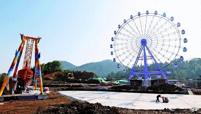 全力冲刺，湘乡欢乐世界春节投运
