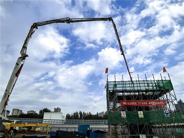 首件墩身浇筑！呼和浩特市这一立交工程项目有新进展