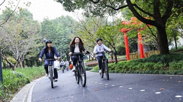 秋日暖阳里，陆家嘴白领职工纷纷参加了这个活动……