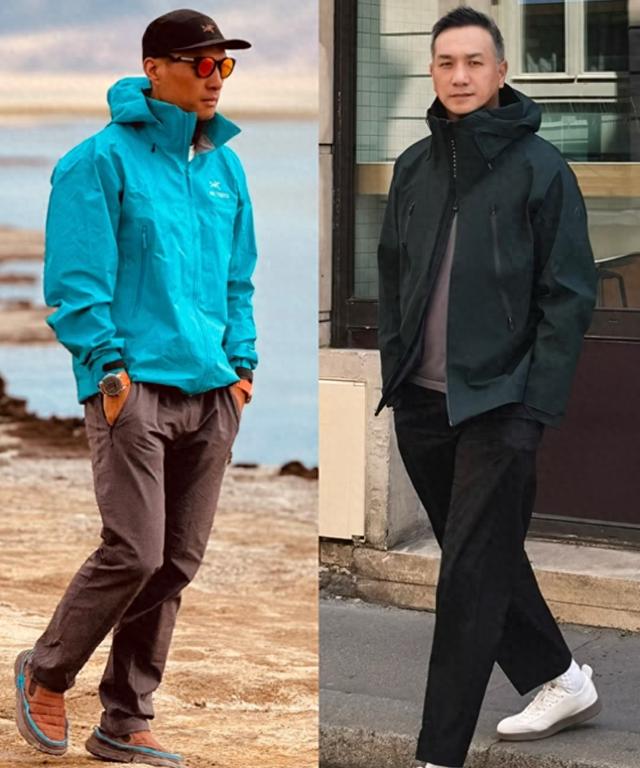 中年男人，秋天还是穿冲锋衣最帅气有型，记住：3穿3不穿更高级