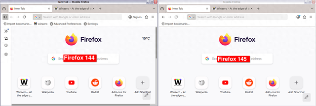 火狐Firefox 145 Beta浏览器发布：界面更圆润、原生支持MKV视频