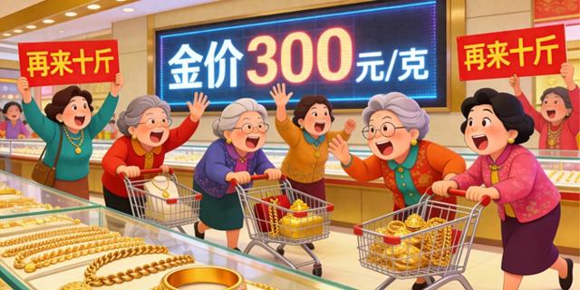 金价疯涨后要暴跌?中国大妈喊话资本:来就买光!