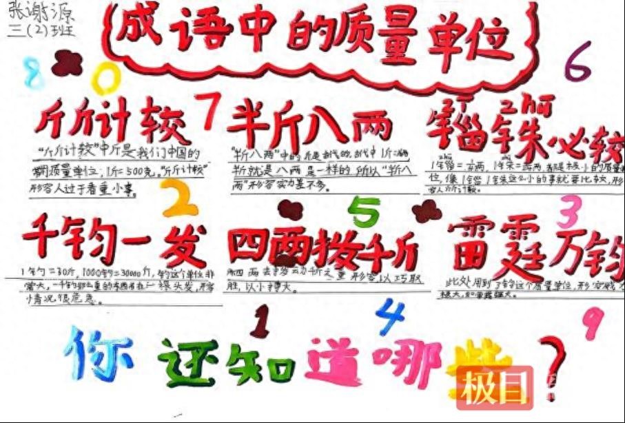 “千钧一发”变成趣味数学题,武汉这所小学让数学学习妙趣横生