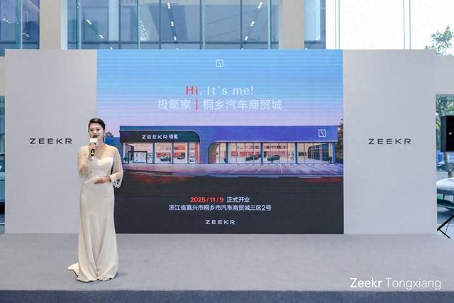 桐乡极氪家盛大开业 科技与人文交汇桐乡汽车商贸城