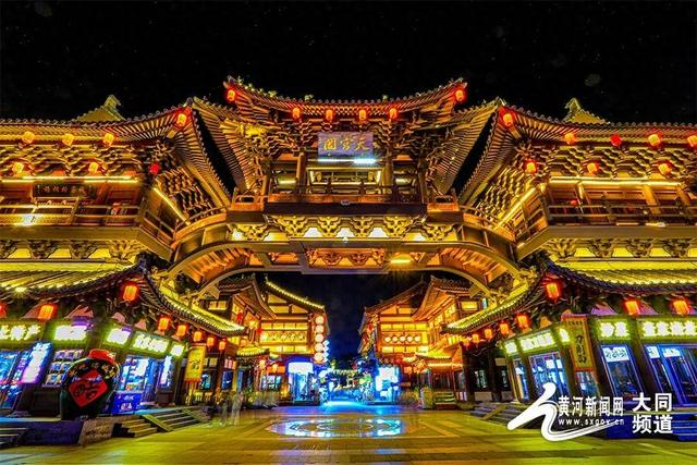 大同古城入列2025中国最美城市夜景榜单