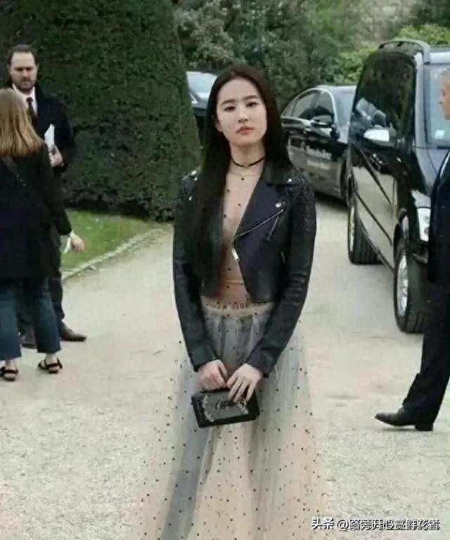 只有刘亦菲敢这么穿吧，其他人谁有这个胆子