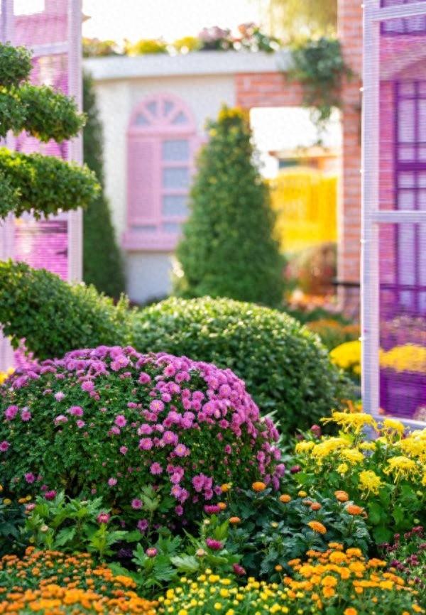 武汉市2025年金秋菊展今日开幕：共展出60余万盆菊花，“黄鹤楼” “巴公房子”亮相展区