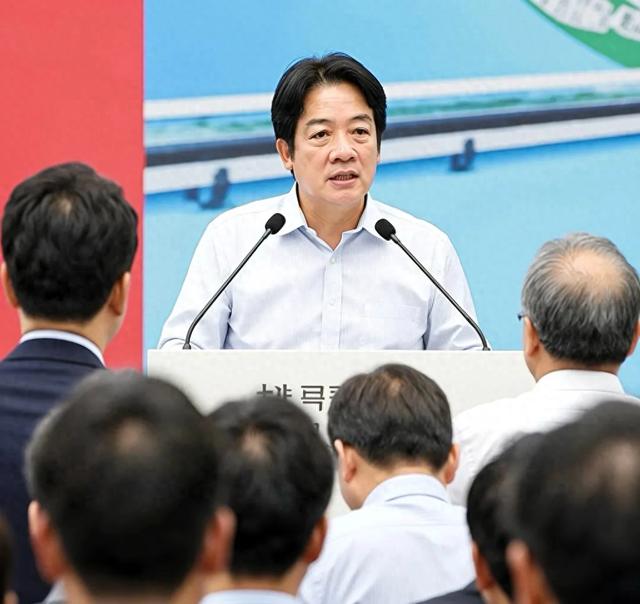 台湾地区领导人赖清德首次公开表达“反对推进统一”