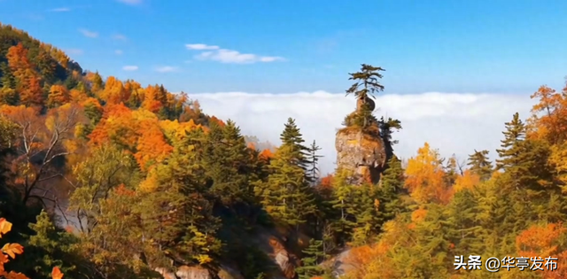 华亭莲花台：绮丽风光无限美 色彩斑斓惹人醉