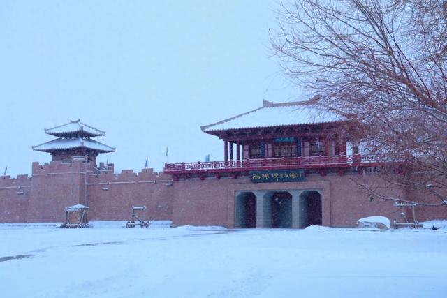 雪落阳关 温情守护